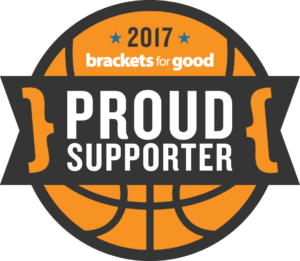 Brackets for Good Proud Supporter badge 2017